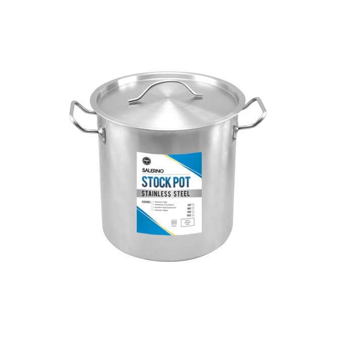 40 Qt Stainless Steel Stock Pot with Cover S200
