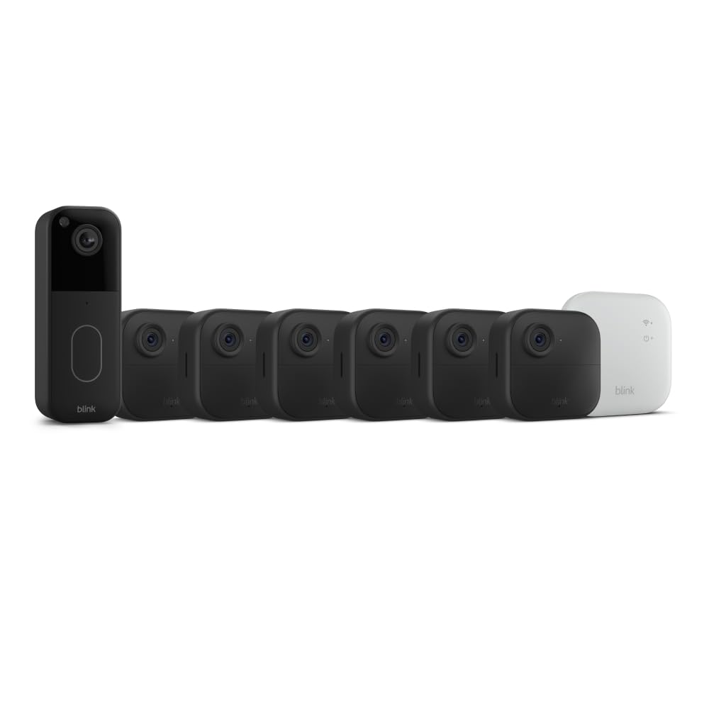 Wireless Video Doorbell + Outdoor Camera with Sync Module W34179
