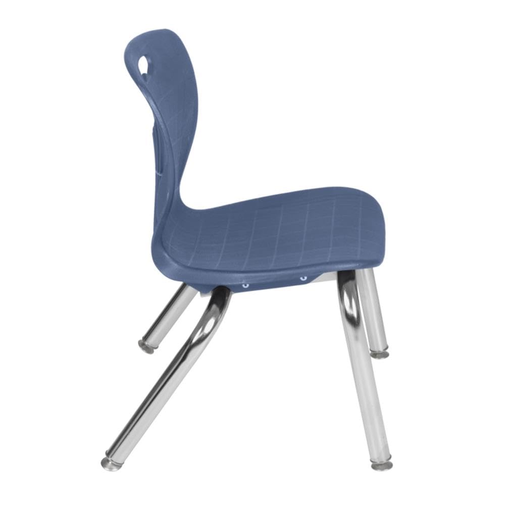 42" Round Mobile Table with 4 Stack Chairs Z45858