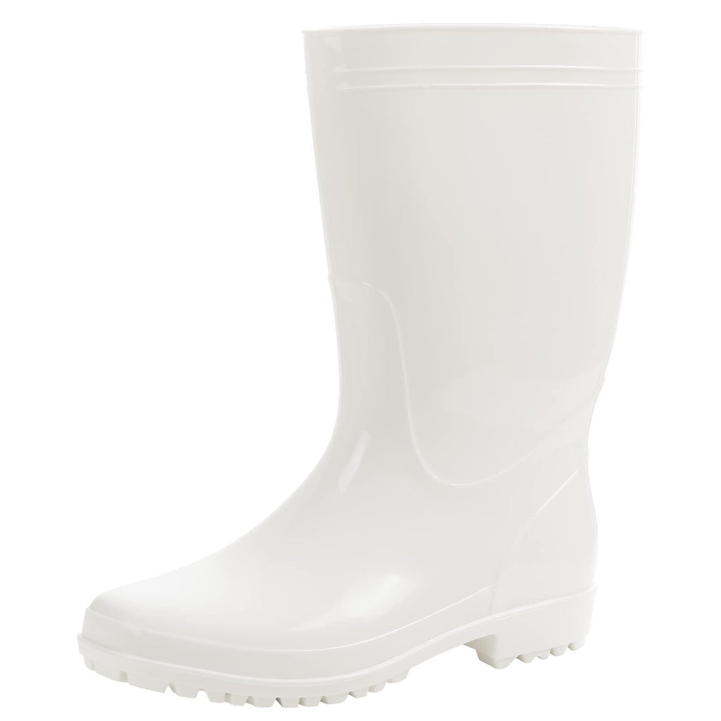Mid-Calf Waterproof Anti-Slip Rubber Boots C62648