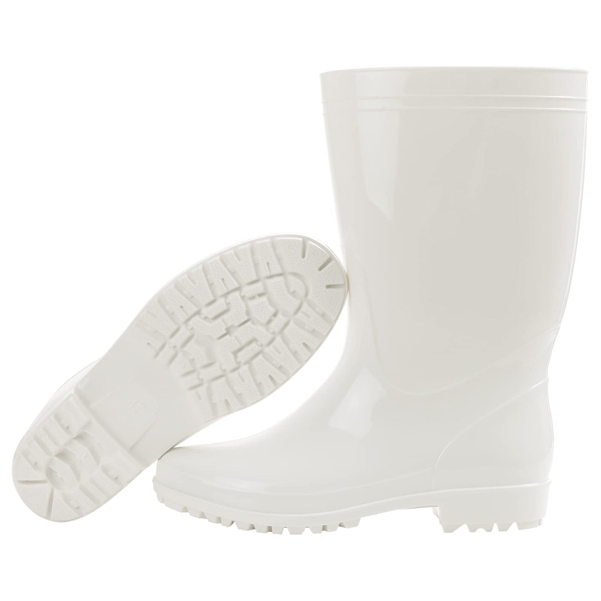 Mid-Calf Waterproof Anti-Slip Rubber Boots C62648