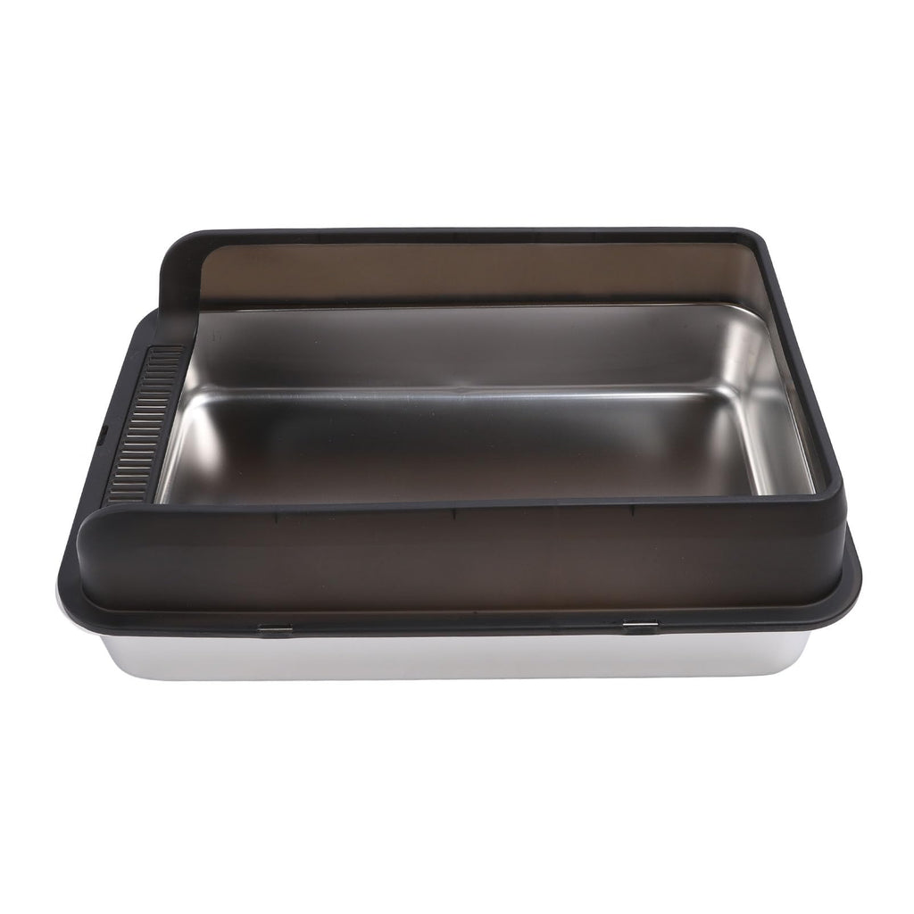 Stainless Steel Litter Box with Lid Z1957