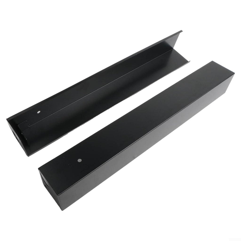 Adjustable Fireplace Rod Kit, 30 to 48 Inch Black S513049