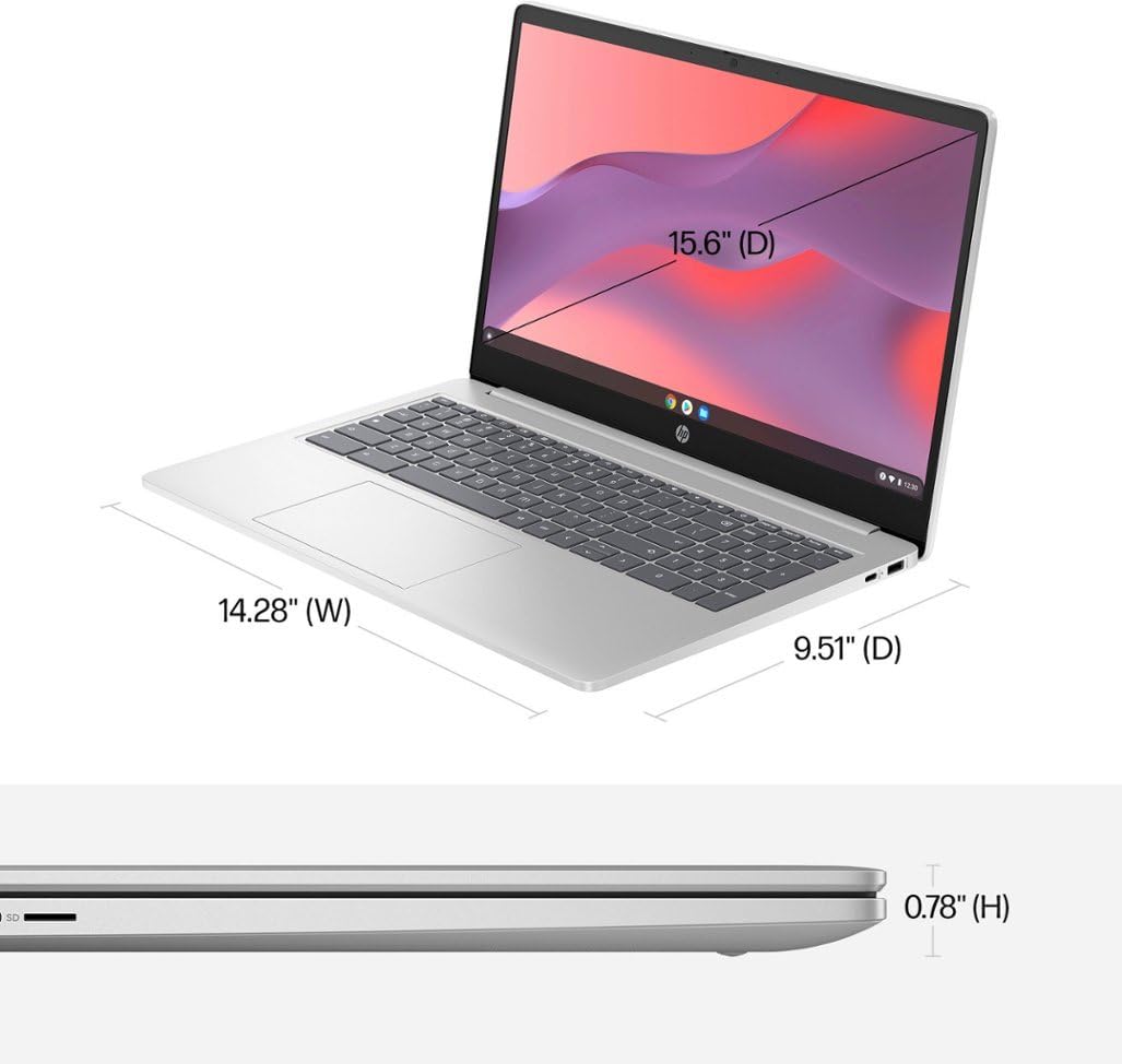 15.6" HD Chromebook Laptop X1051