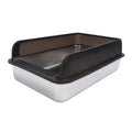 Stainless Steel Litter Box with Lid Z1957