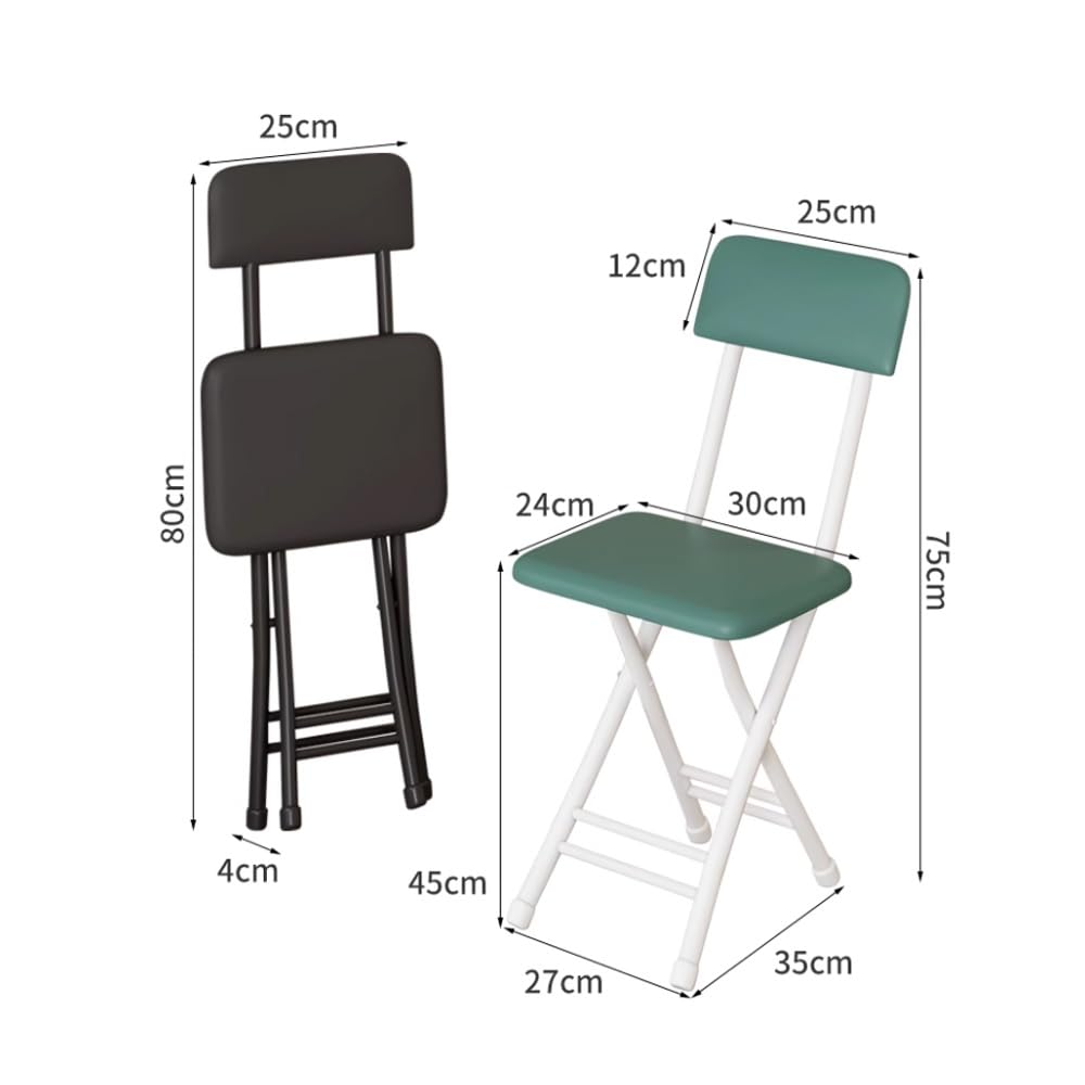 18 Inch Folding Stool with Backrest V636