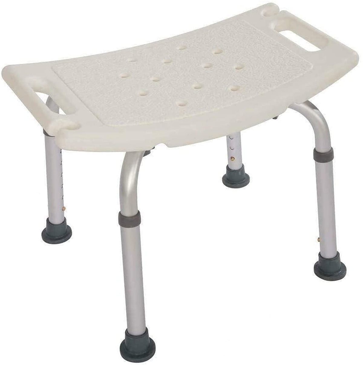Shower Chair Without Back Adjustable Non Slip D85823