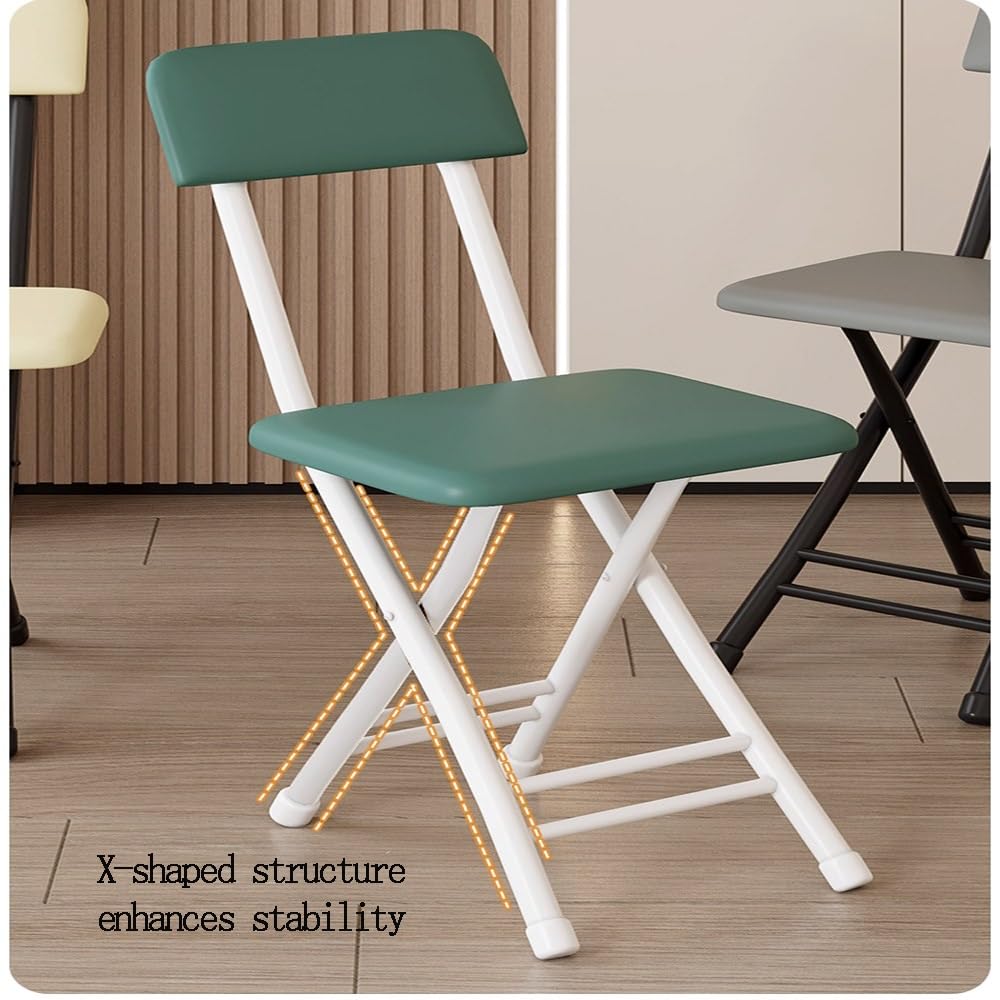 18 Inch Folding Stool with Backrest V636