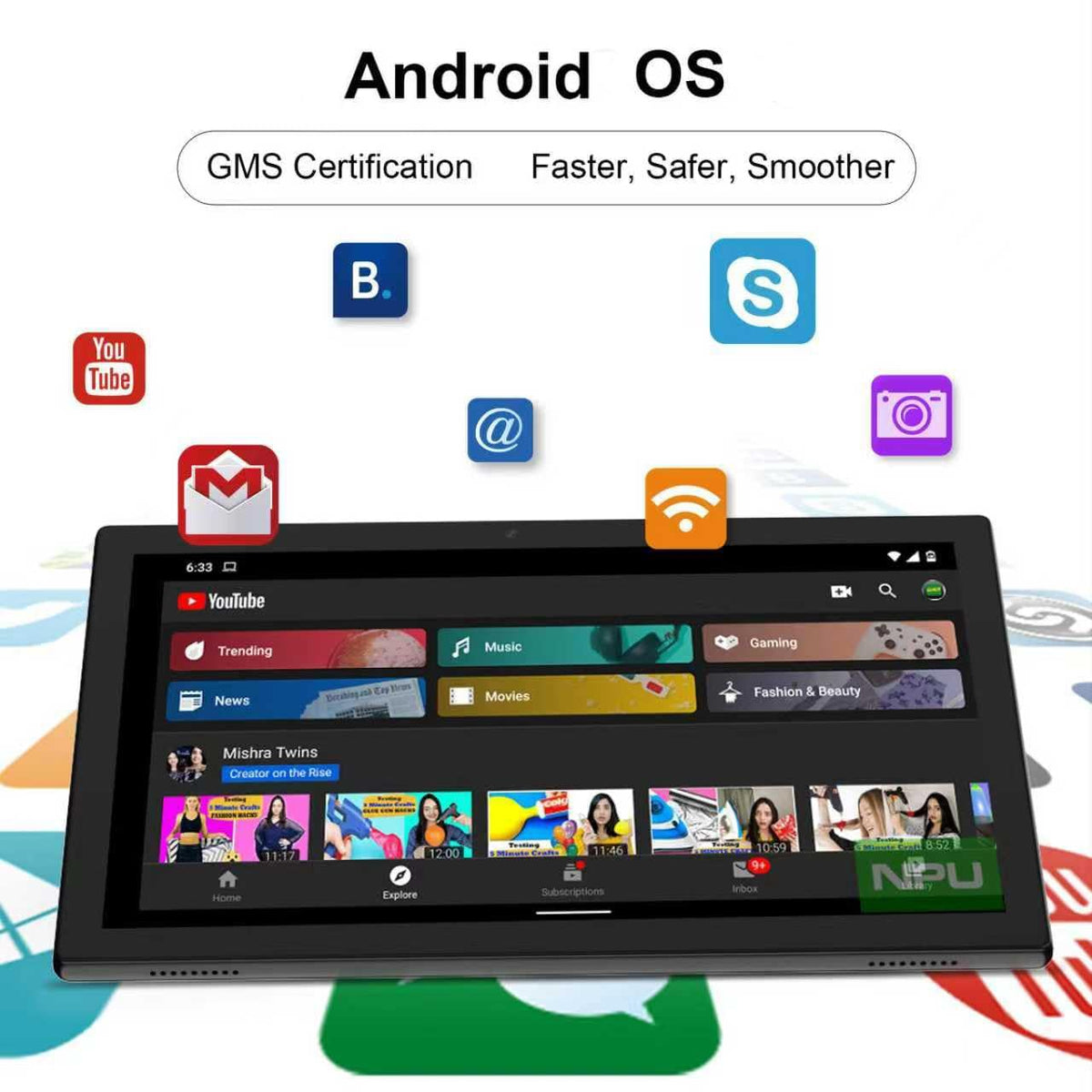 10 Inch Tablet 8GB RAM 32GB Storage O284