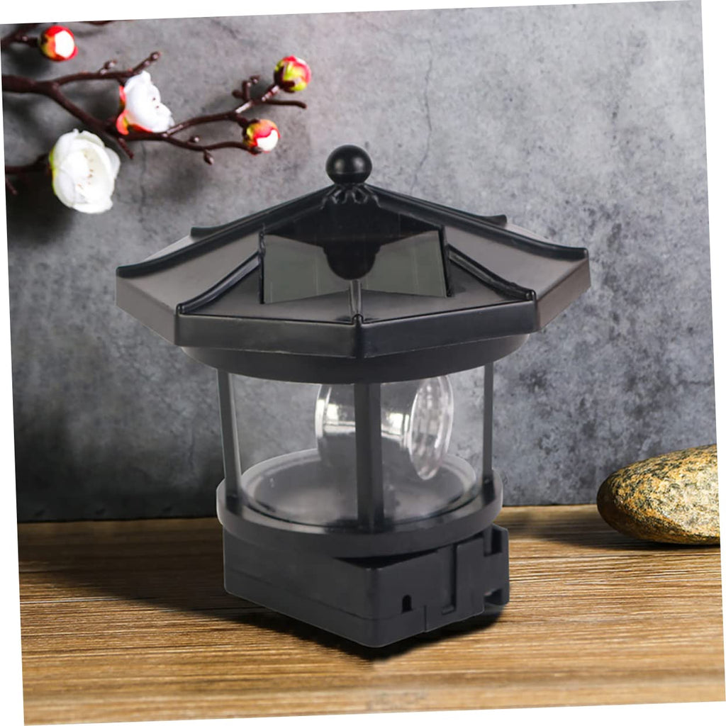 2Pcs Solar Powered Lighthouse Outdoor Garden Light Q1610