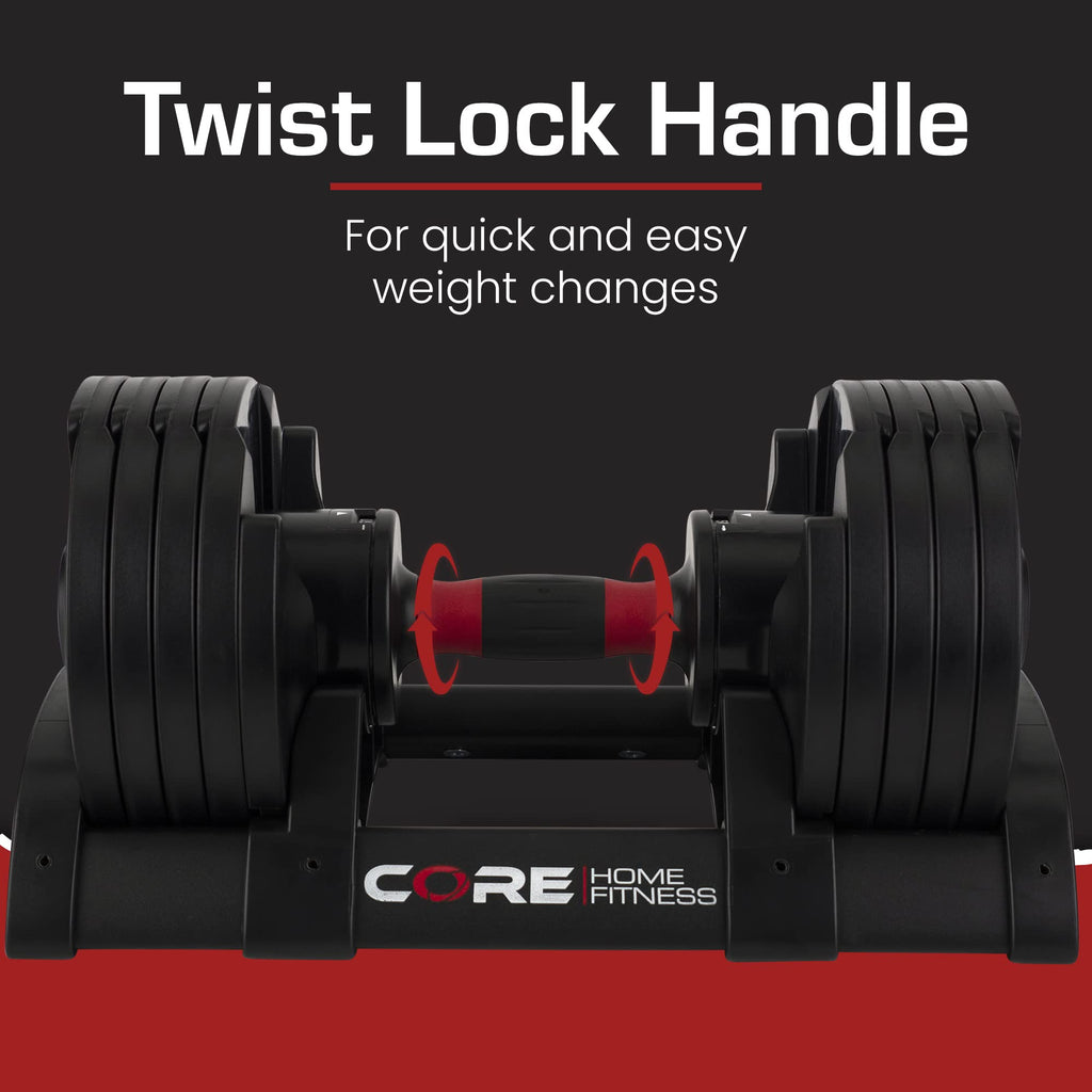 Adjustable Dumbbell Weight Set Y215179