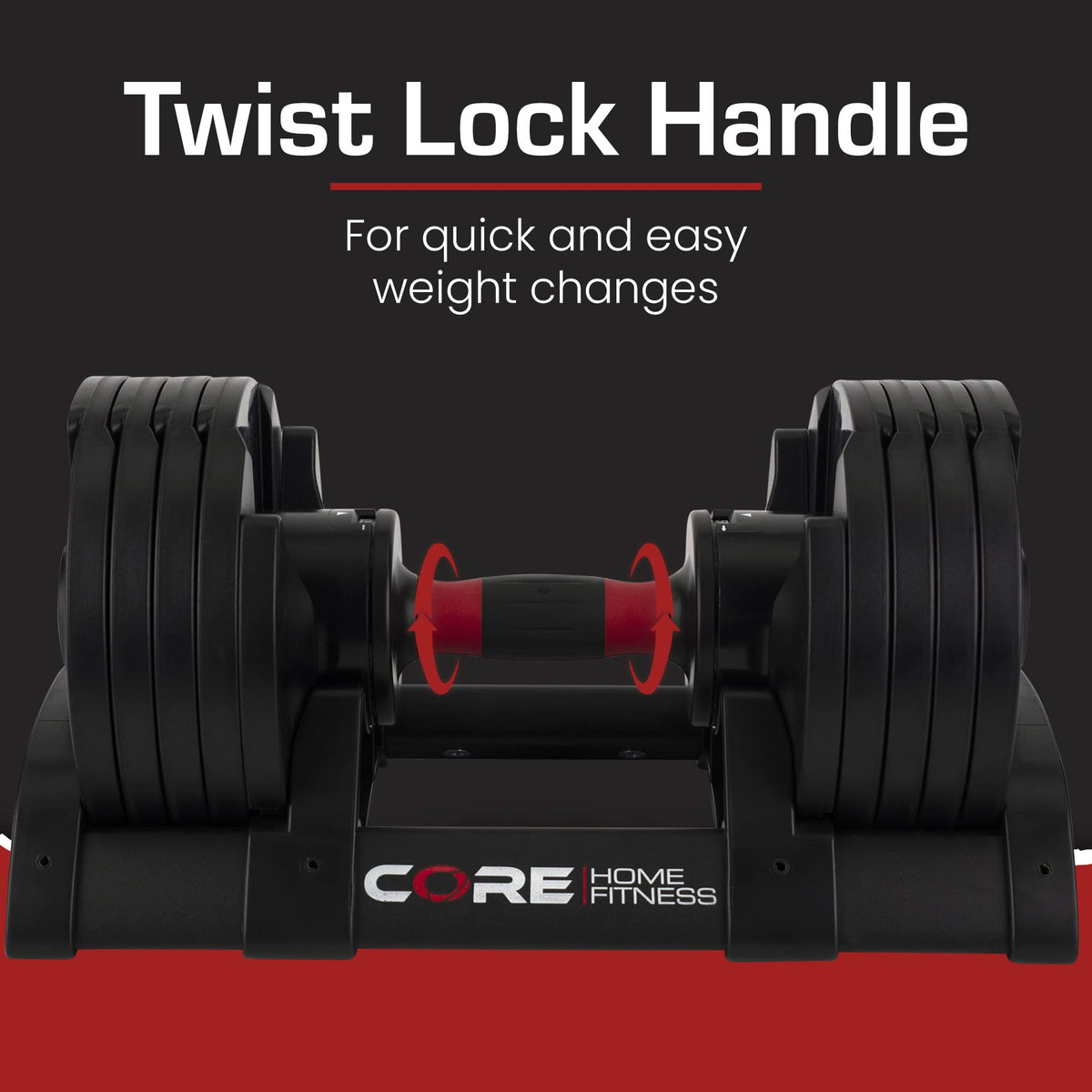 Adjustable Dumbbell Weight Set Y215179