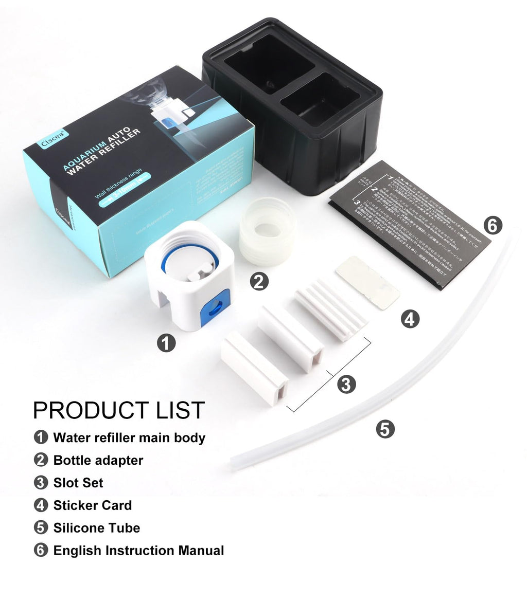 Aquarium Auto Top Off System Water Filler Compensator Blue E710