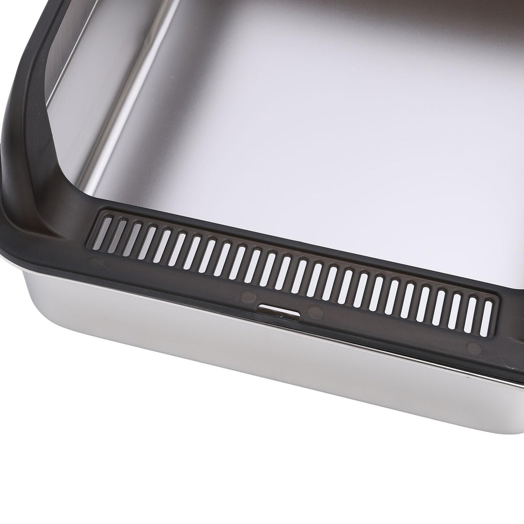 Stainless Steel Litter Box with Lid Z1957