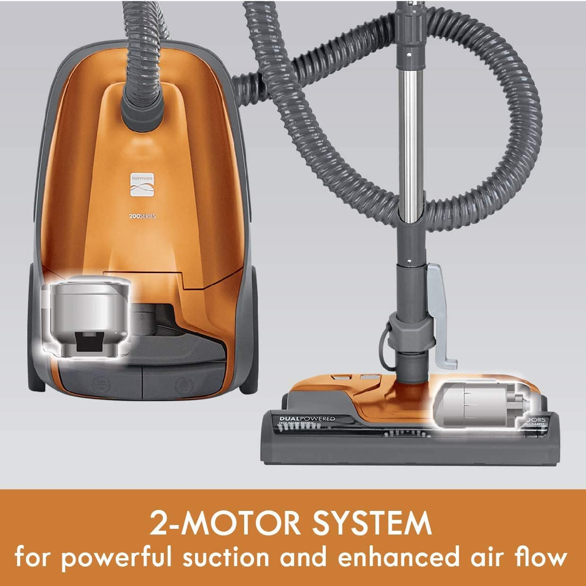 Lightweight Bagged Canister Vacuum with HEPA L562
