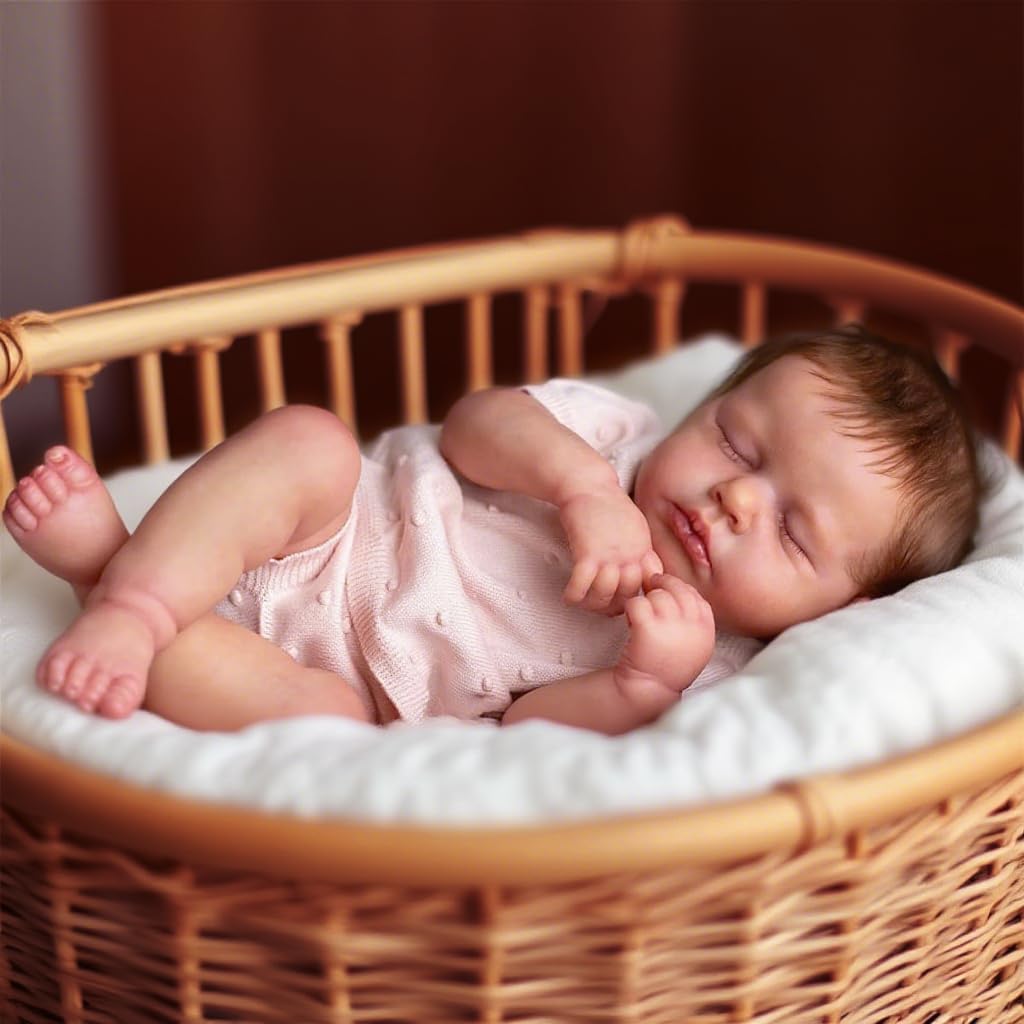 20" Silicone Full Body Reborn Baby Dolls Girl Y341621
