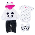 Reborn Baby Doll Clothes 4 Pcs C27733