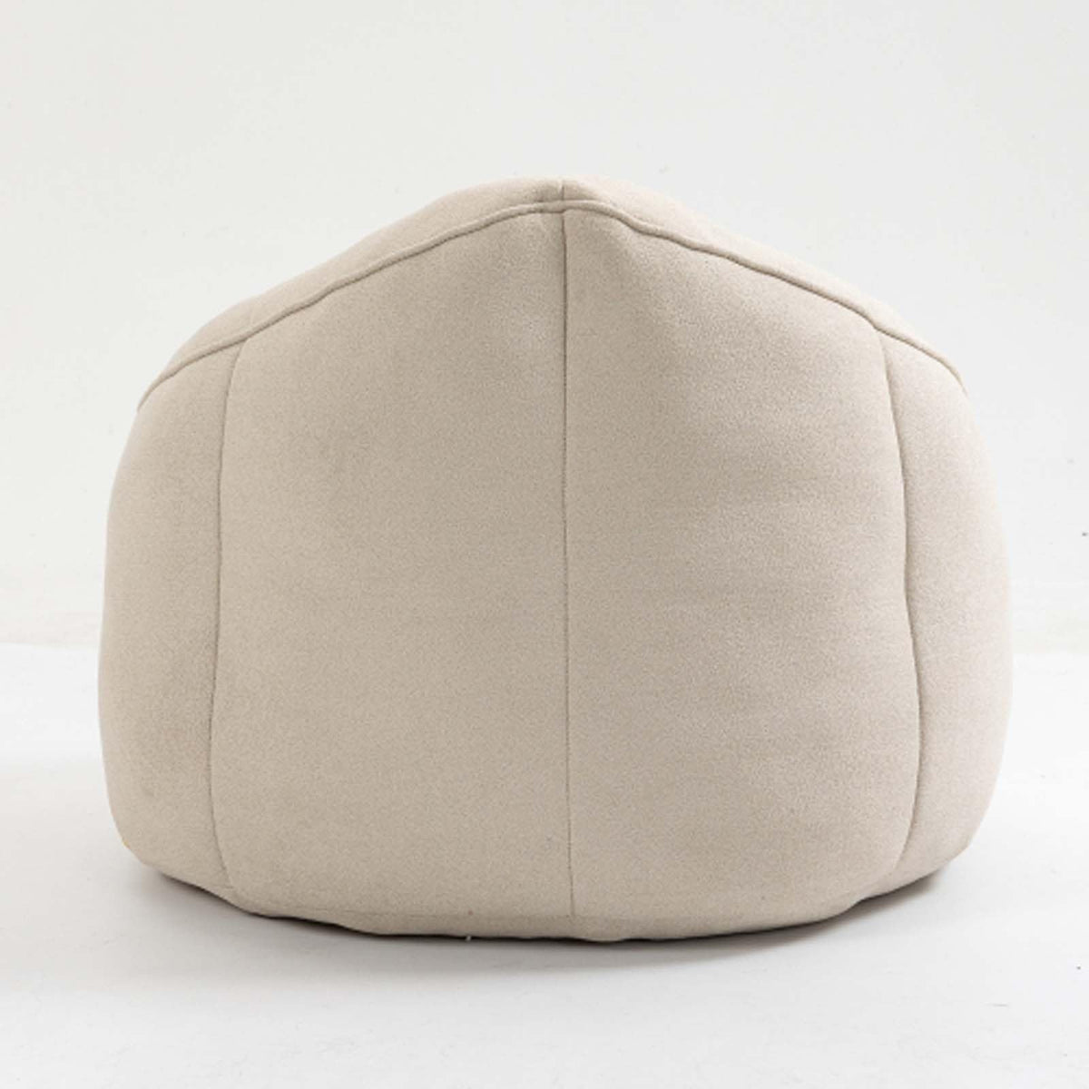 Yellow Memory Foam Bean Bag Chair with Footrest U6523