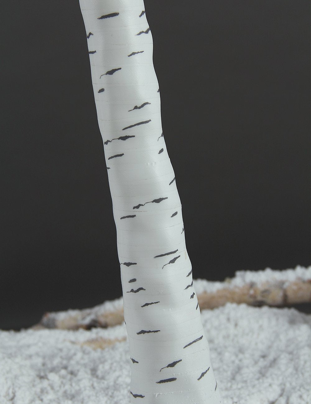 8FT 132 LED Lighted Birch Tree Warm White M16205