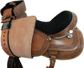 Western Leather Horse Saddle 10 to 18 Inch Seat S774813