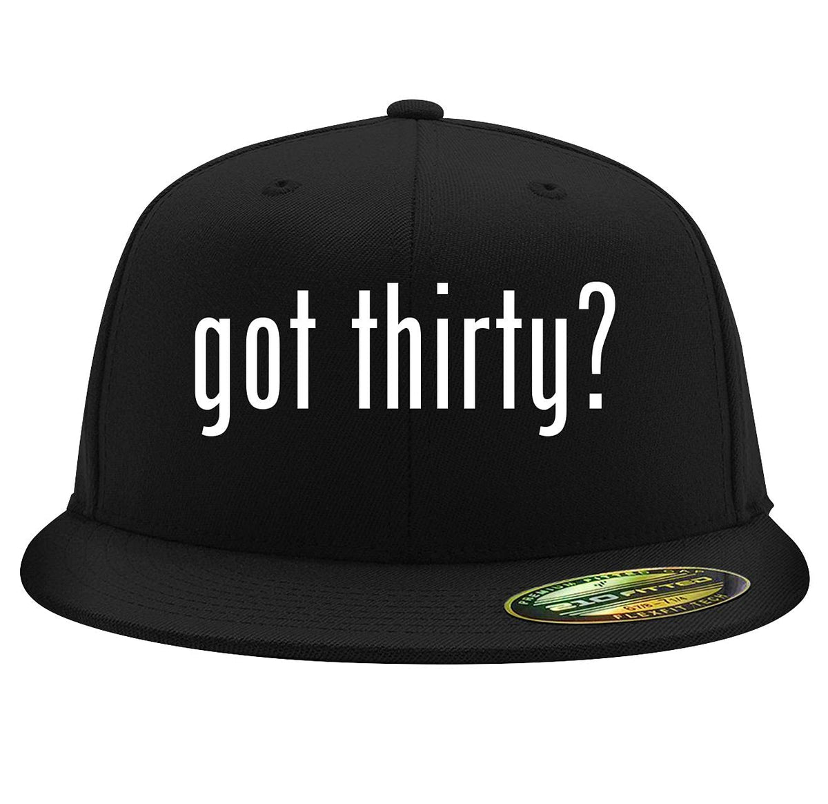Flat Bill Fitted Hat U829