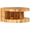 25.6"x11.8" Solid Sheesham Wood Coffee Table X205