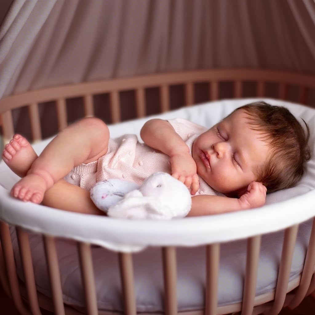20" Silicone Full Body Reborn Baby Dolls Girl Y341621