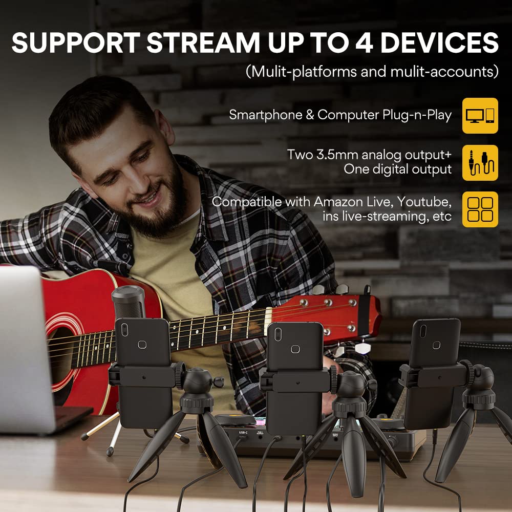 Podcast Equipment Bundle with Audio Mixer G27498