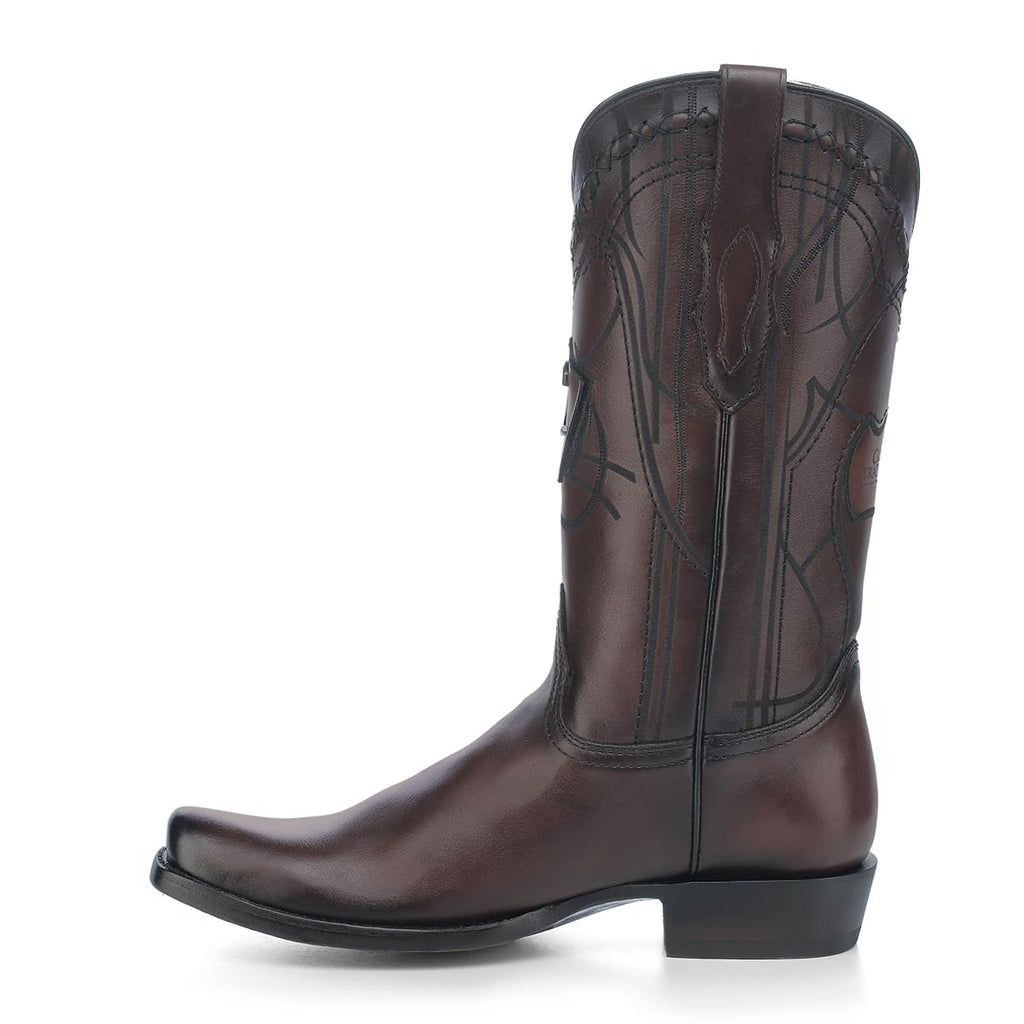 Genuine Leather Western Boot D69415