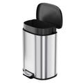 50L Stainless Steel Step-On Trash Can R79435