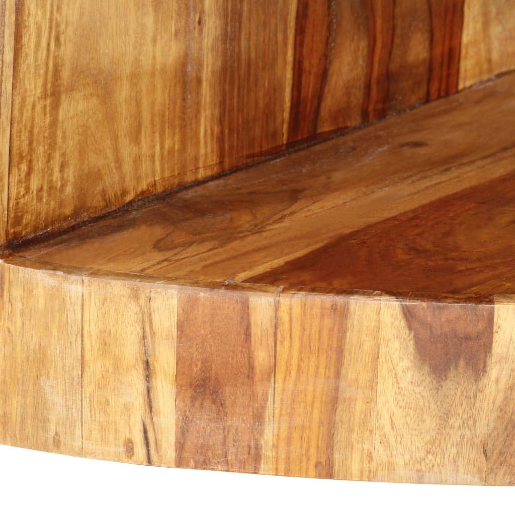 25.6"x11.8" Solid Sheesham Wood Coffee Table X205