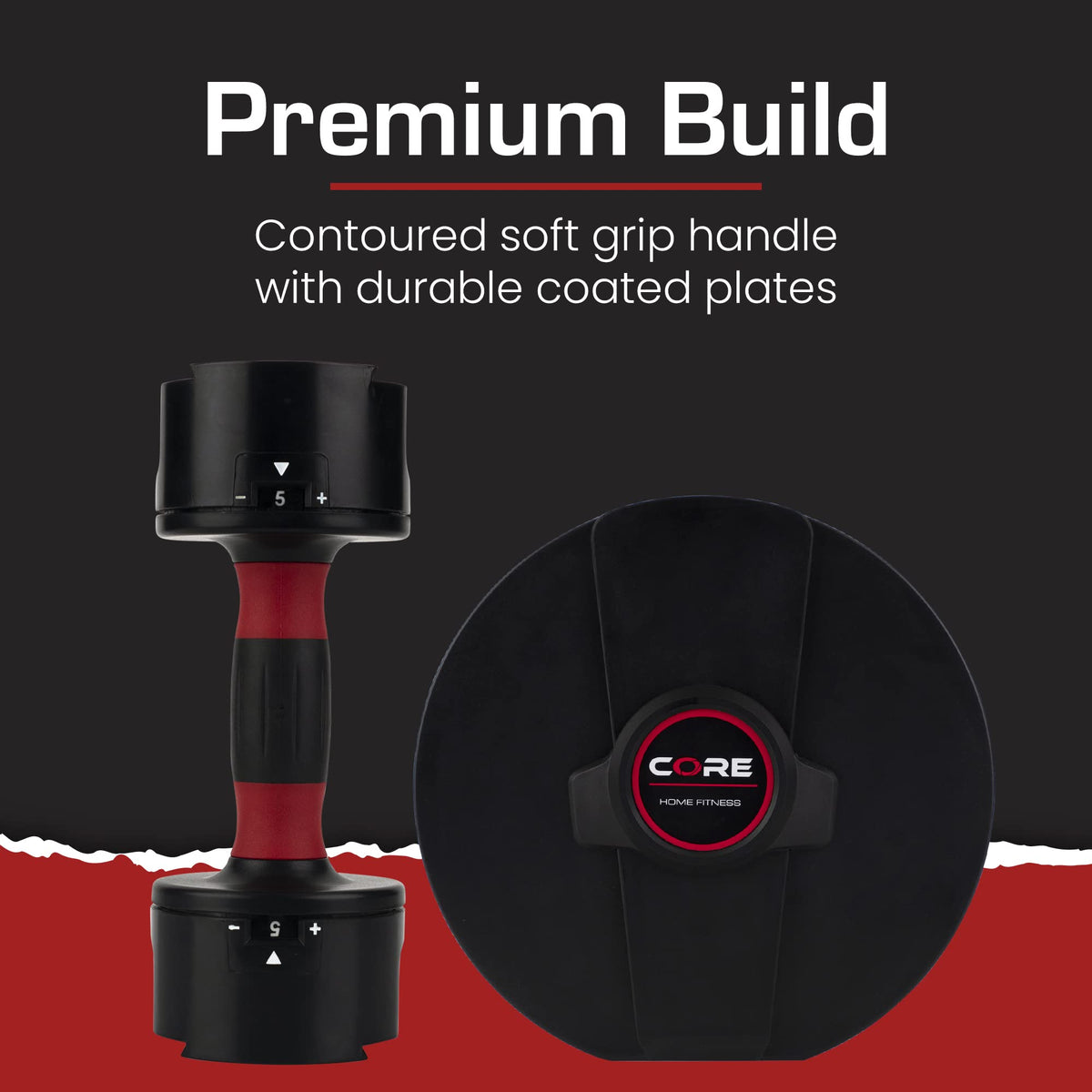 Adjustable Dumbbell Weight Set Y215179