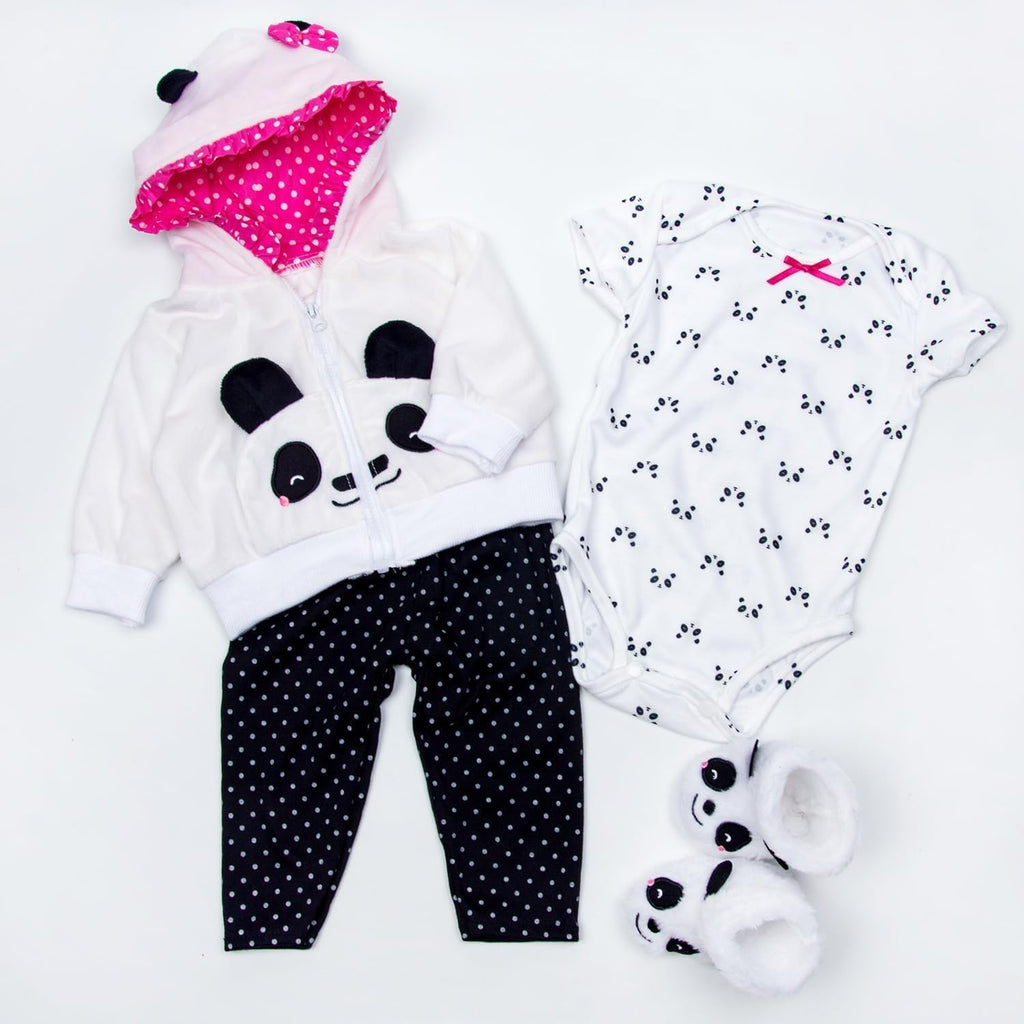 Reborn Baby Doll Clothes 4 Pcs C27733