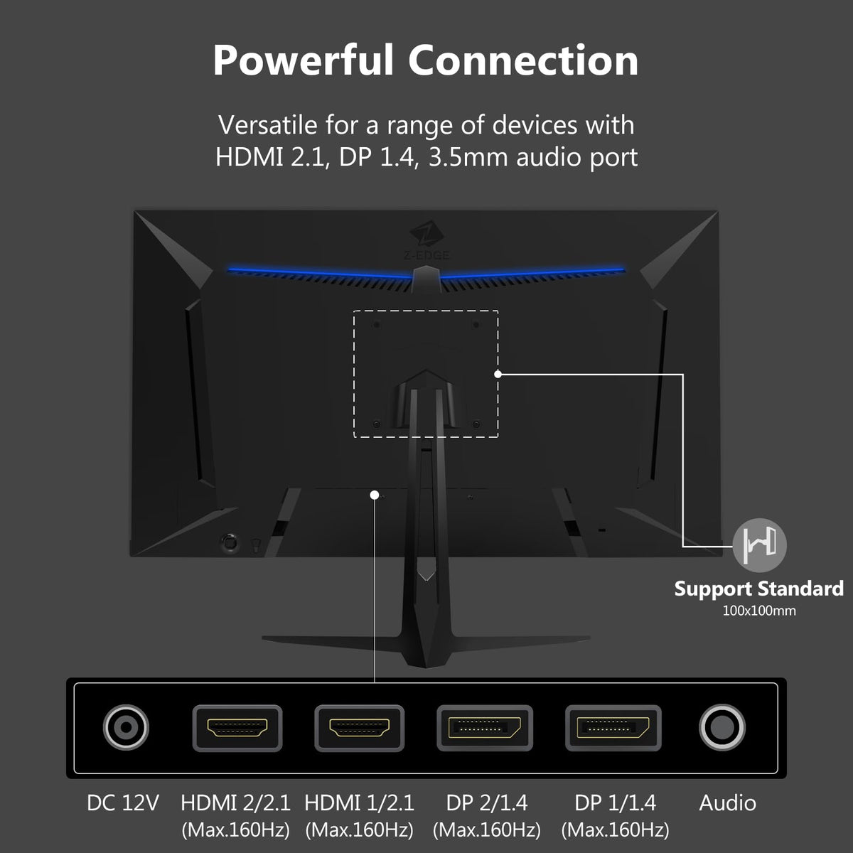 27 inch IPS 4K Computer Monitor U793