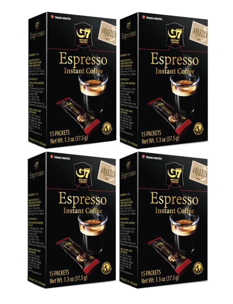 Instant Arabica Coffee 15 Packets 4-Pack X44983