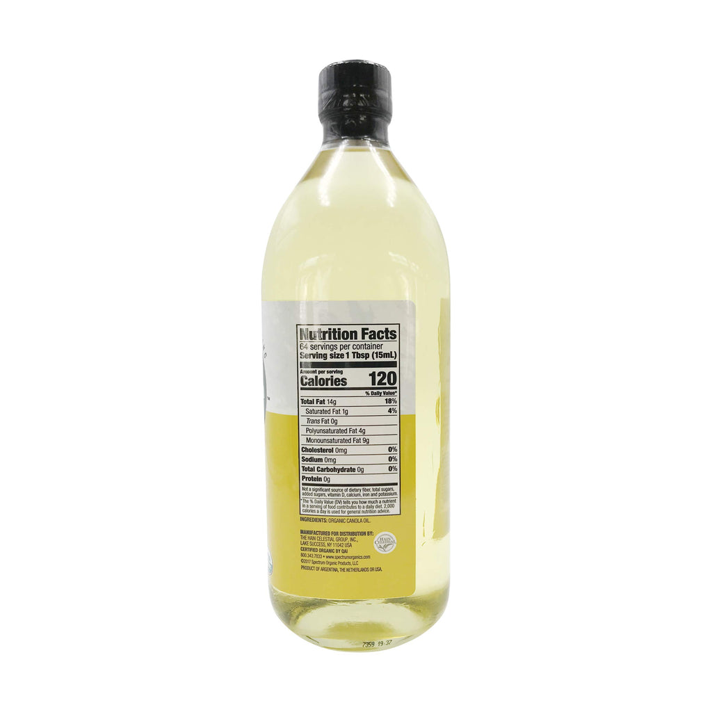 Organic Canola Oil 32 oz N954
