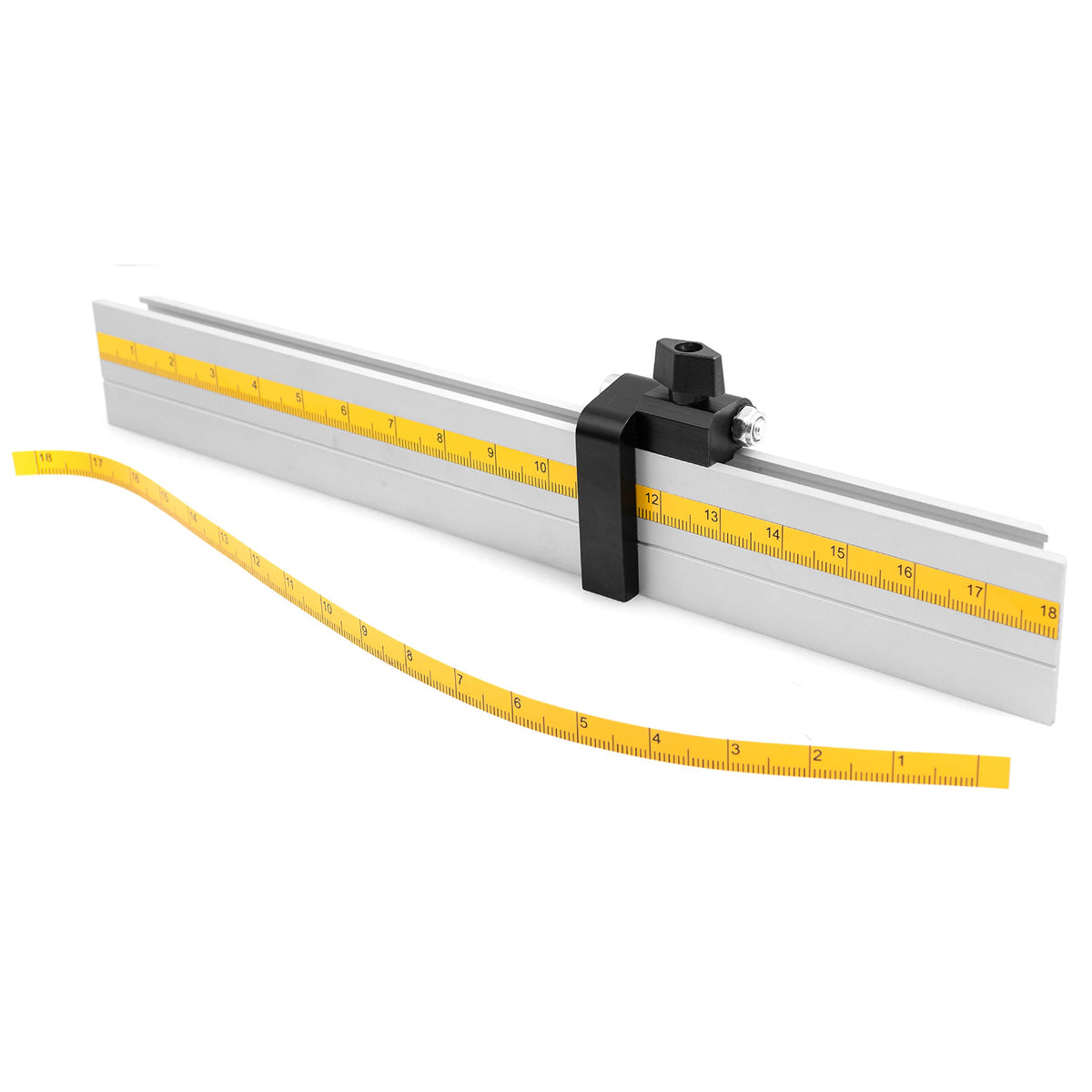 Aluminum Miter Gauge Fence with Flip Stop P460348