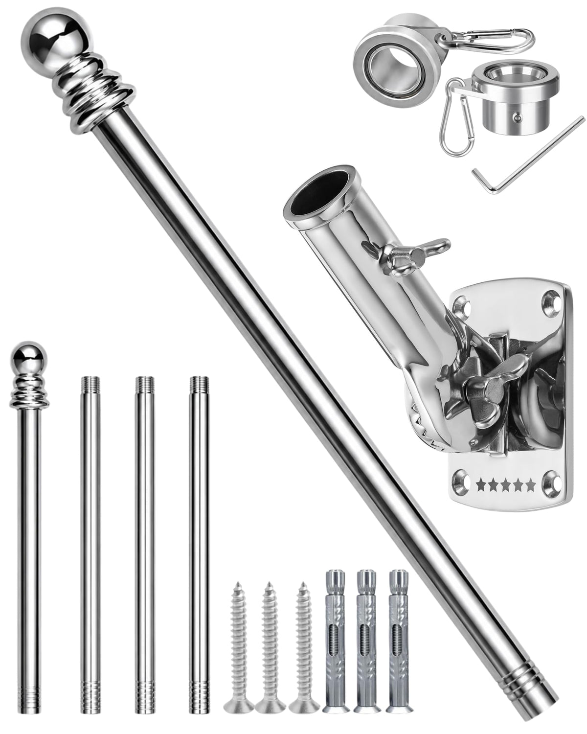 6 FT Flag Pole Kit Z27364