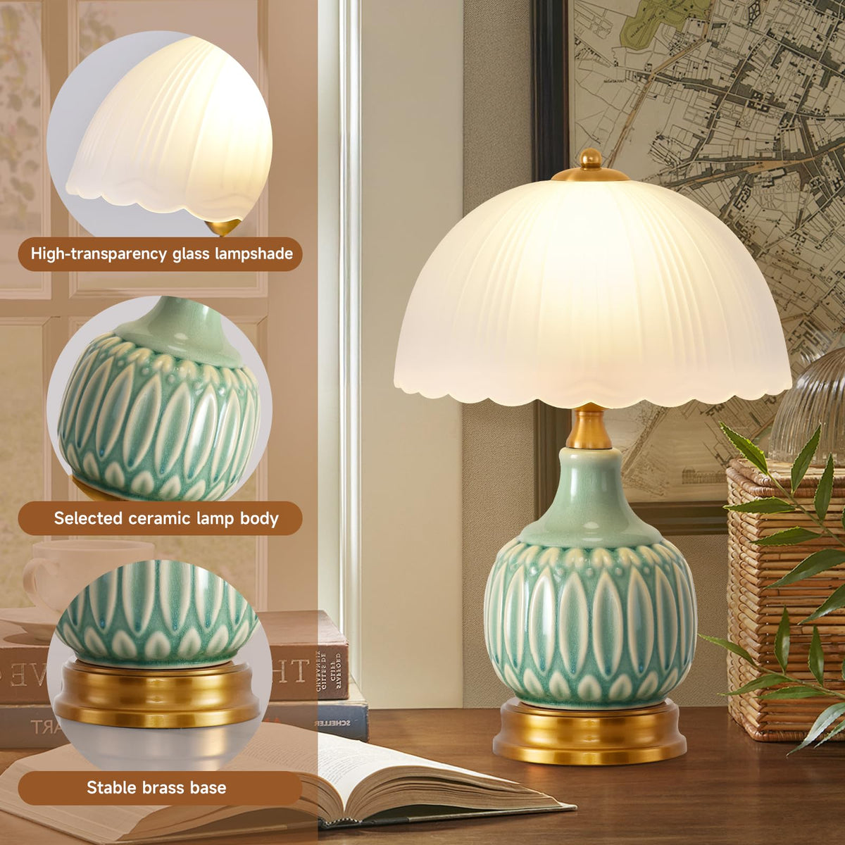 Ceramic Retro Table Lamp C61261