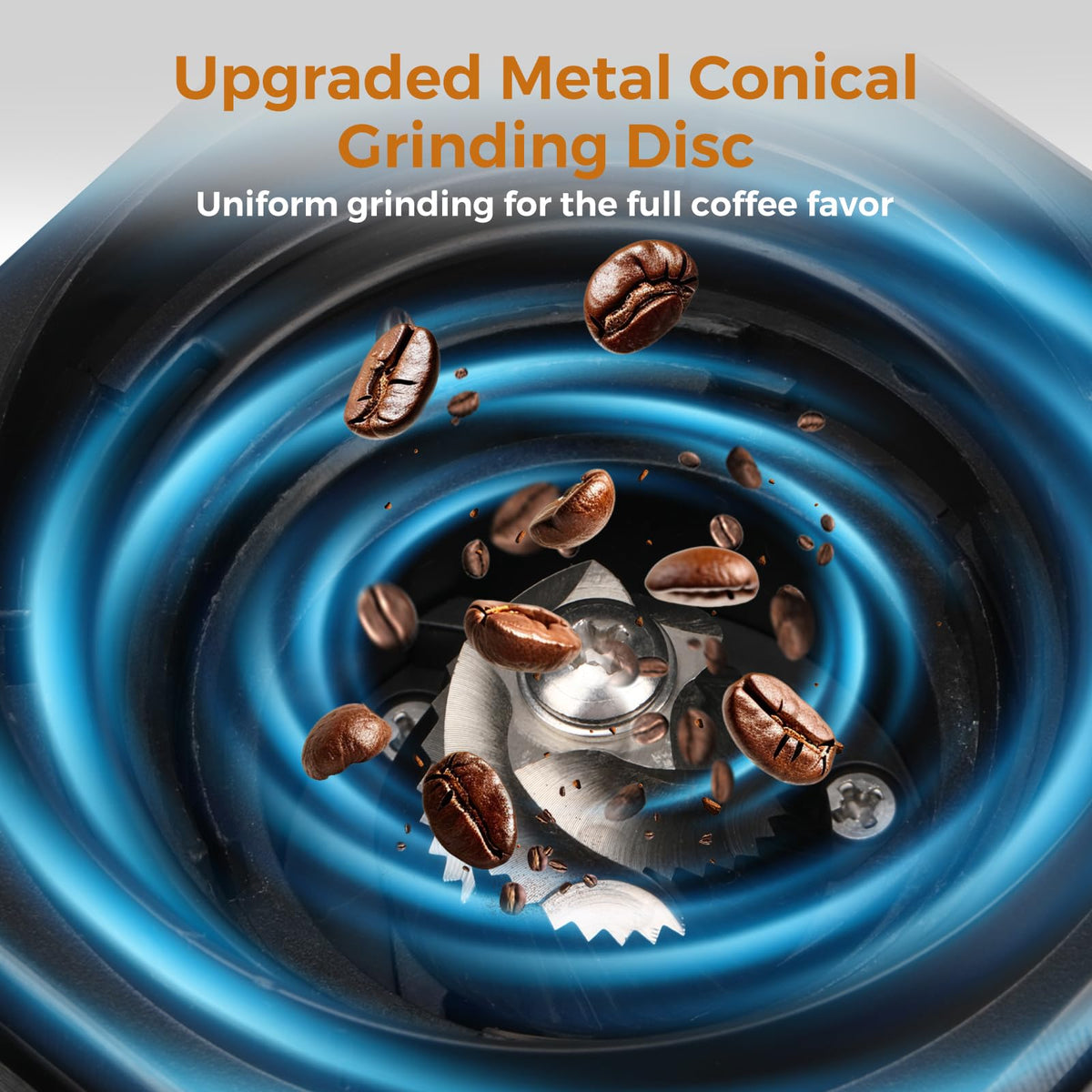 Automatic Conical Burr Coffee Grinder L1106