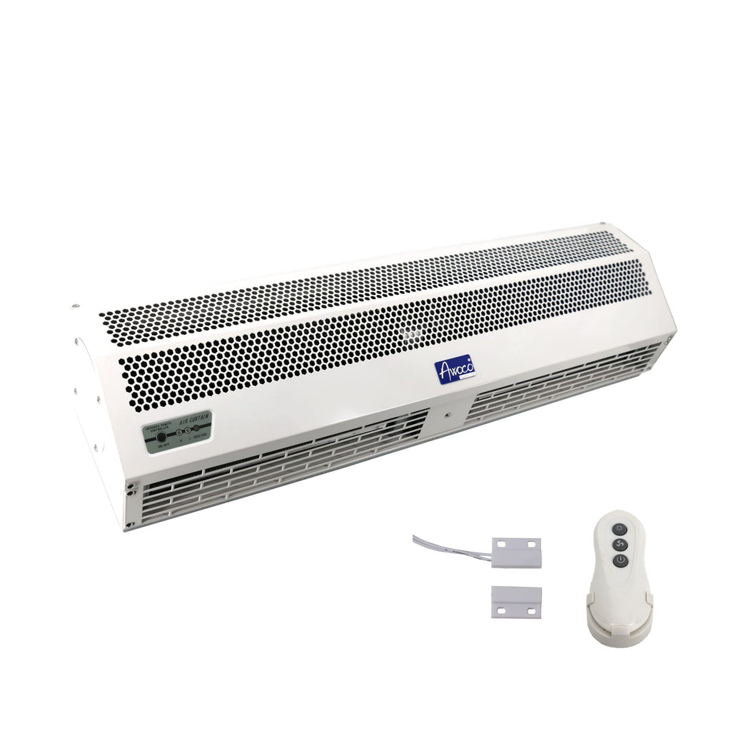 40" 230V Heated 2 Speeds 670CFM Commercial Indoor Air Curtain T650