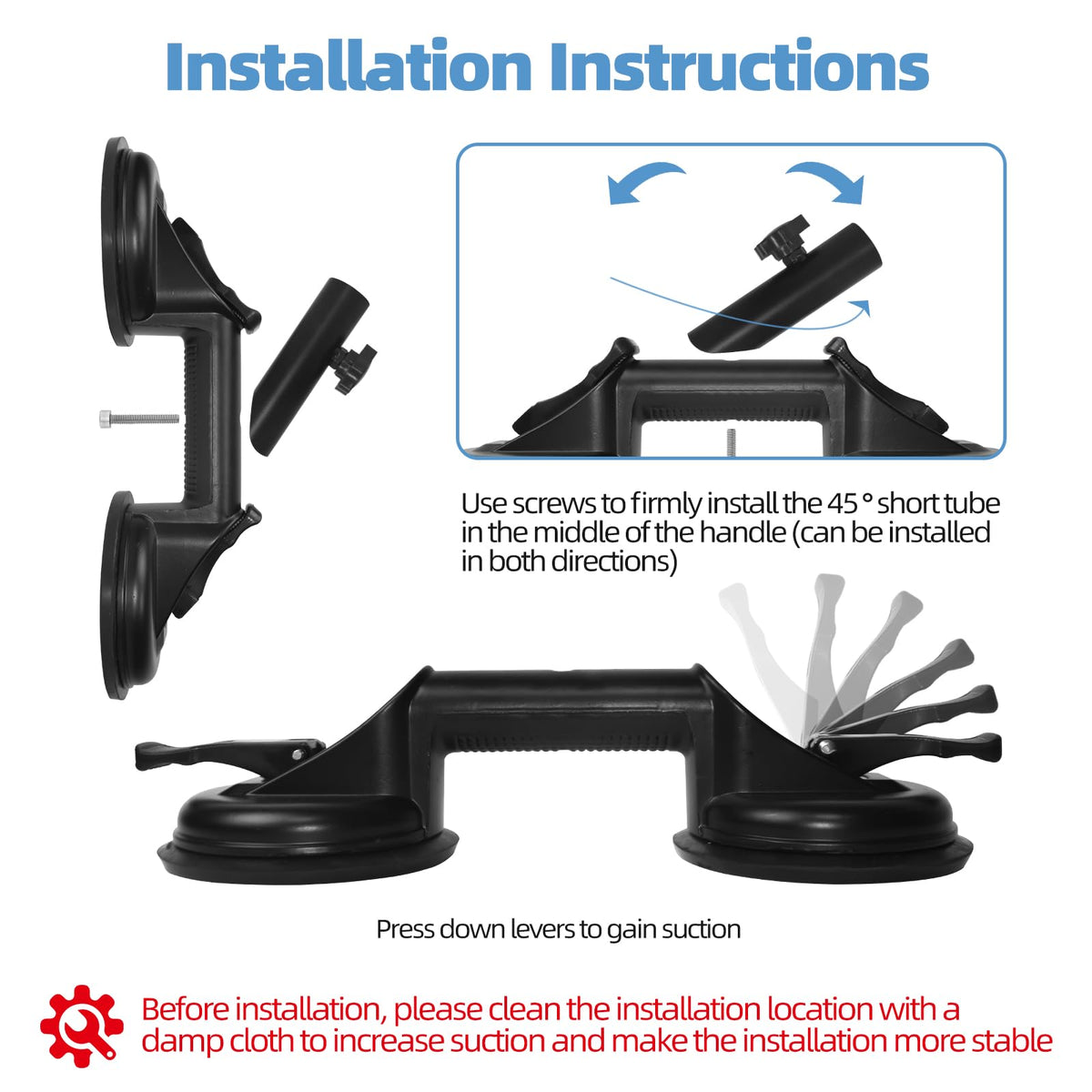 Suction Cup Flag Pole Mount I94567