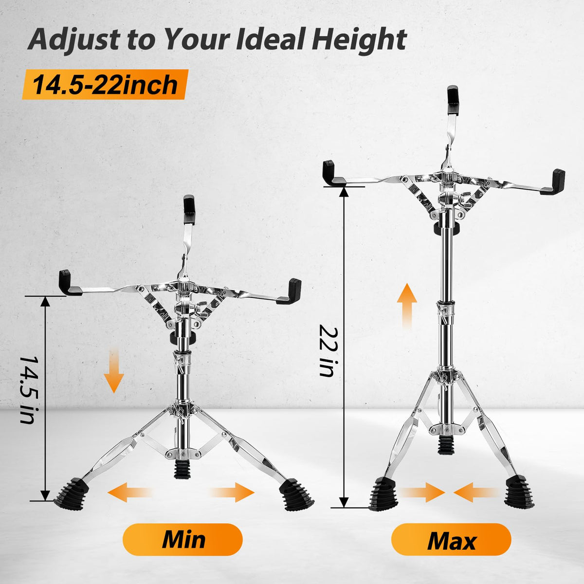Snare Drum Stand with Drum Sticks Holder Q4331
