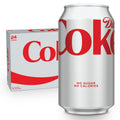 Diet Coke Soda Soft Drink Cans, 12 fl oz, 24 Pack M871646