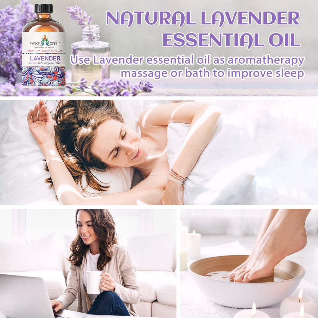 Rosemary Tea Tree Lavender Peppermint Cinnamon Essential Oil 4 FL Oz S33442