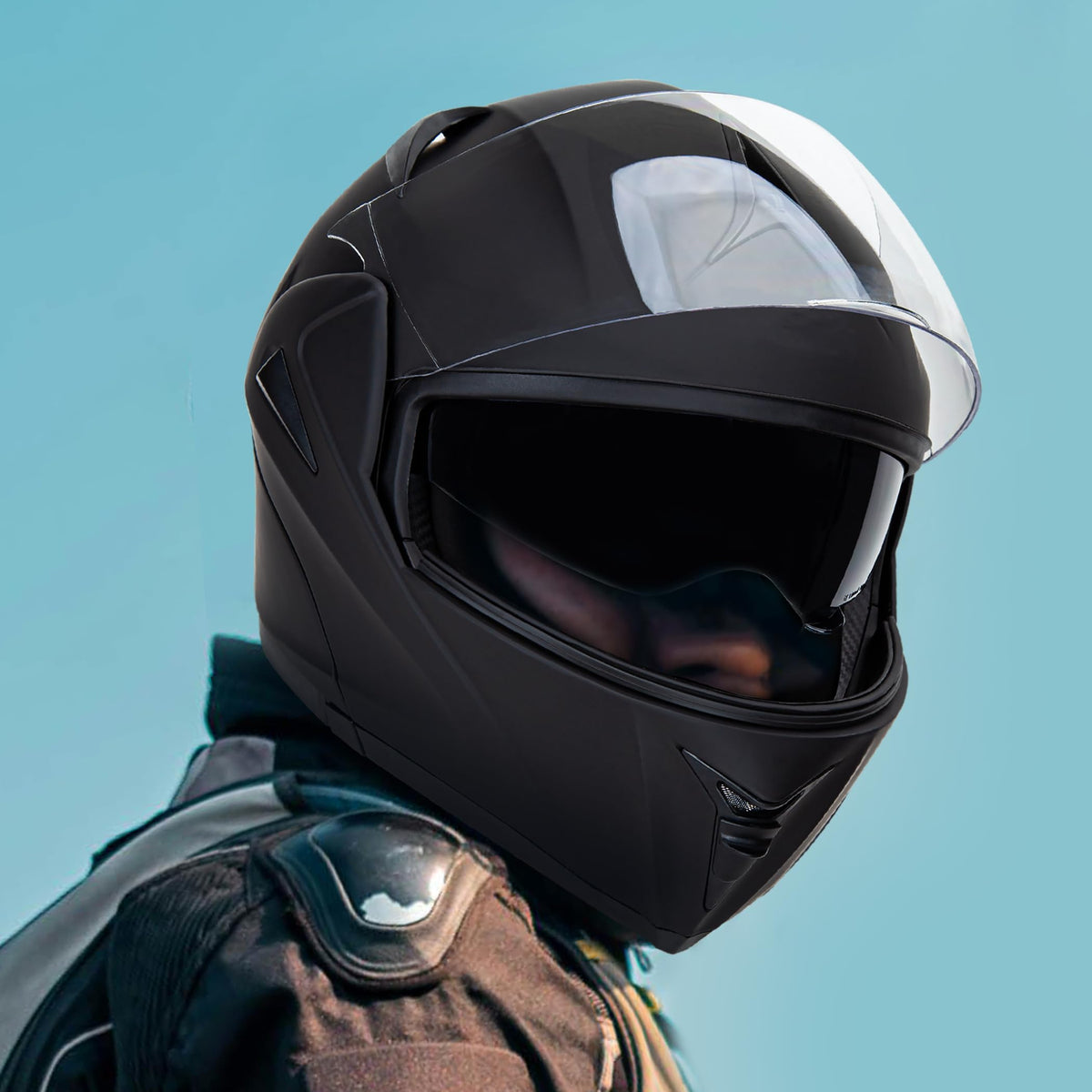 Small DOT Approved Flip Up Full Helmet X4226