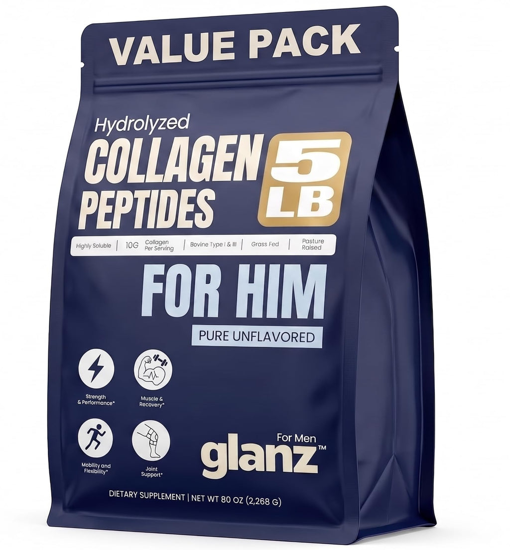 Collagen Peptides Hydrolyzed Powder Unflavored 5 lb I583