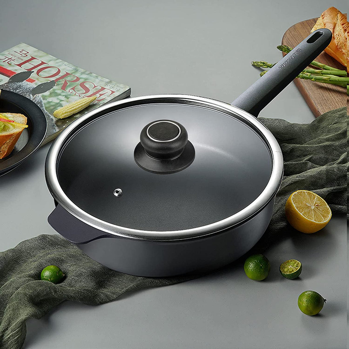 12 Inch Tempered Glass Pan Lid B995