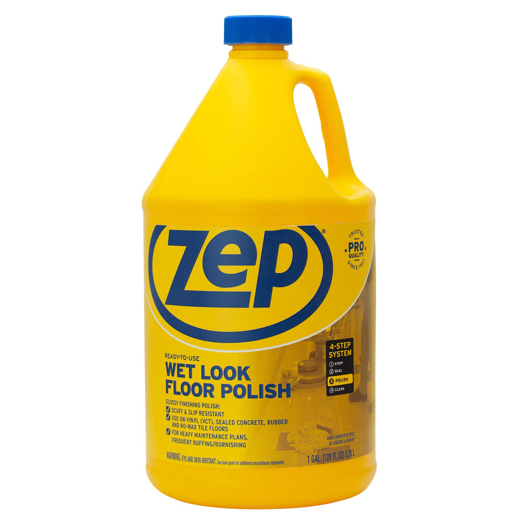 Wet Look Floor Polish 1 Gallon Case of 2 H696