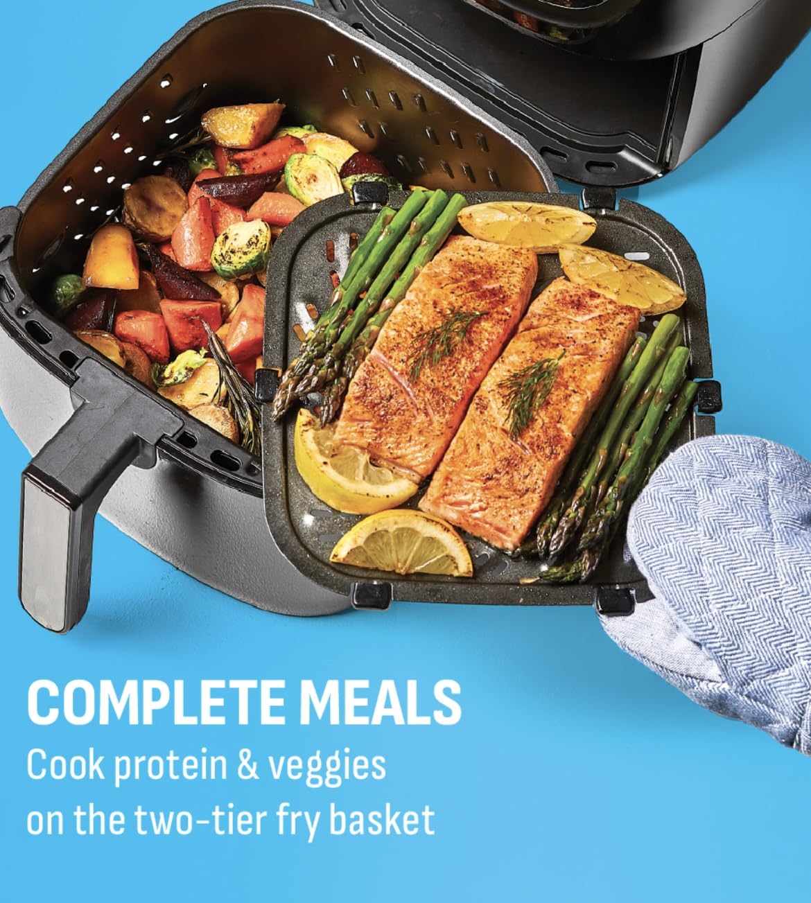 6-QT Air Fryer with 10 Presets O956996